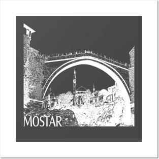 Mostar Posters and Art